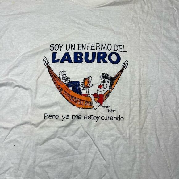 American Vintage 80s Mexican Comedy T Shirt XXL - Picture 2 of 5